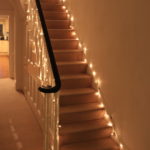 подсветка лестницы в частном доме варианты