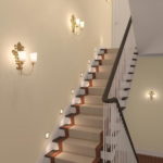 подсветка лестницы в частном доме виды