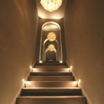 подсветка лестницы в частном доме идеи виды