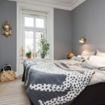 спальня в скандинавском стиле дизайн