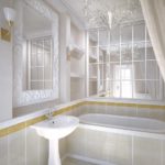 ванная комната в белом цвете декор идеи