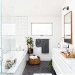 ванная комната в белом цвете виды идеи