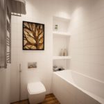 ванная комната в белом цвете дизайн идеи