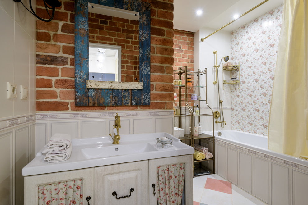 ванная комната в стиле прованс фото дизайн
